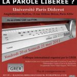 Colloque « Radios libres, 30 ans de FM : la parole libérée ? »