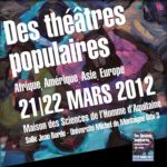 Journées d'études "Des théâtres populaires"