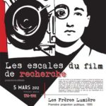 Les escales du film de recherche #1