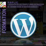 Journée de formation WordPress organisée par le REPLIC