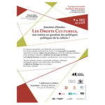 Journées d'études : Les Droits Culturels
