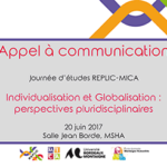 Appel à communication - REPLIC / MICA