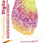 Séminaire E3D : Les sciences de l'écrit et les humanités digitales : autour des méthodes et des pratiques - séance 5