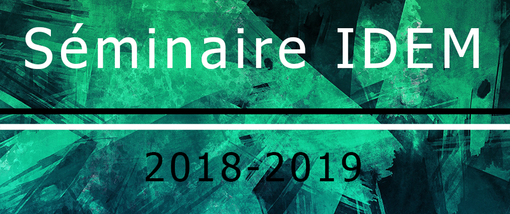 You are currently viewing Séminaire IDEM – Les « trans »