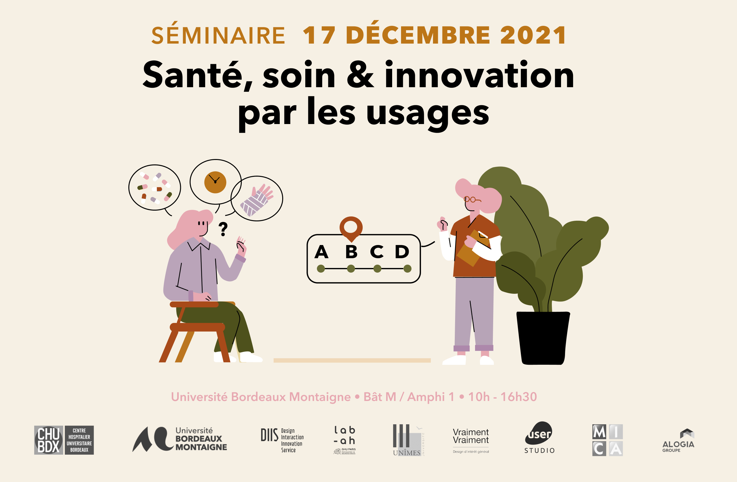You are currently viewing Séminaire Santé, soin & innovation par les usages