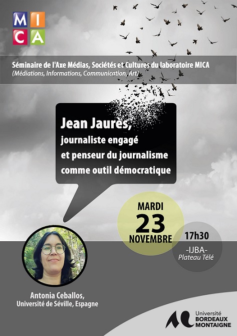 You are currently viewing Séminaire de l’axe Médias, Sociétés et Cultures – Jean Jaurès