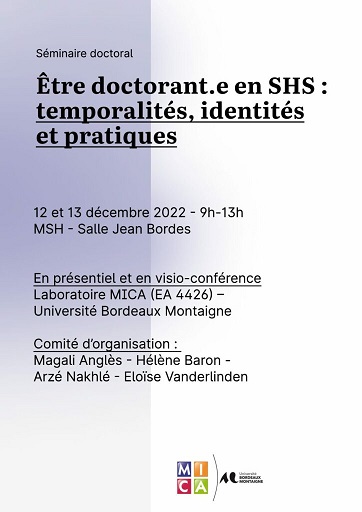 You are currently viewing Être doctorant.e en SHS : temporalités, identités et pratiques