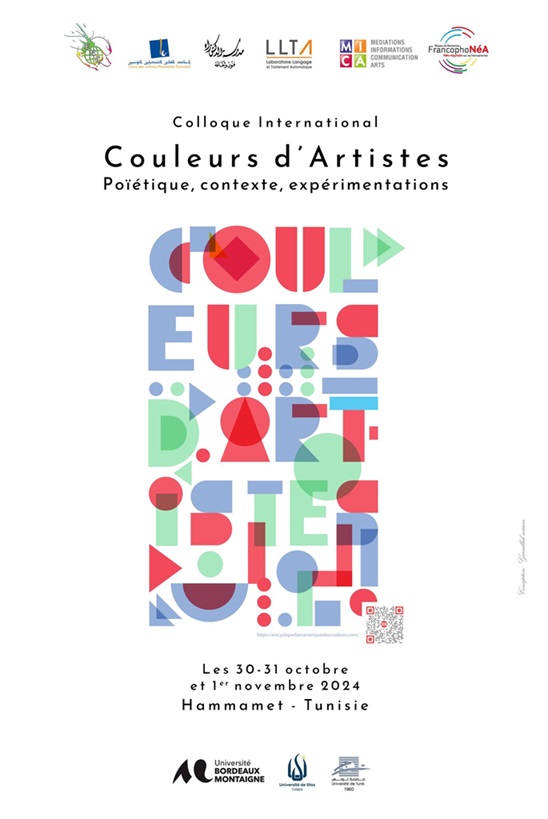 You are currently viewing Couleurs d’artistes – Poïétique, expérimentations, contexte