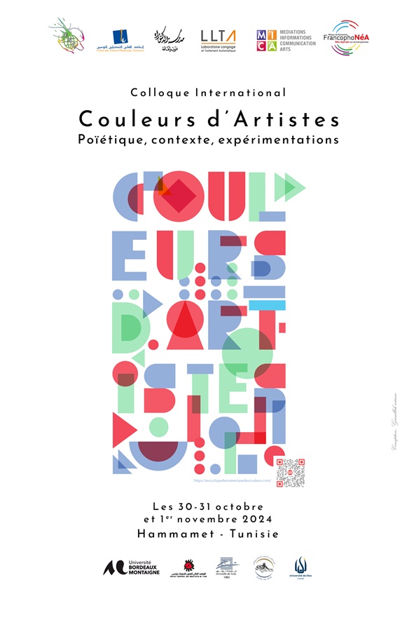 You are currently viewing Couleurs d’artistes. Poïétique, contexte, expérimentations