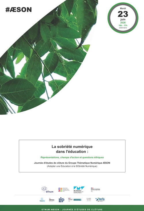 You are currently viewing La sobriété numérique dans l&rsquo;éducation : Représentations, champs d&rsquo;action et questions éthiques